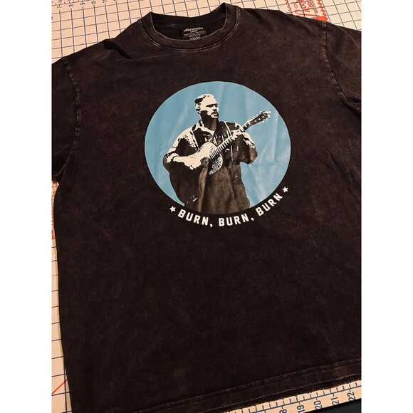 Zach Bryan 2023 OFFICIAL Concert Tour T-Shirt LARGE Country Music Distressed Blk - Picture 4 of 6
